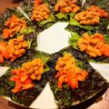 胃袋わっしょい's cooksnap of when they made 韓国海苔に大葉キムチ納豆！簡単おつまみ♡.