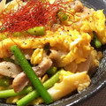 ぴ〜すけ✿'s cooksnap of when they made 豚ニラ卵のとろみあんかけ ＊作り置き＊.