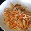 栗丸うさぎ's cooksnap of when they made 冷蔵庫にあるもので！ネギキムチーズ☆☆☆.