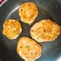 品川のmiffy's cooksnap of when they made ✿鶏ひき肉と葱の味噌照り焼きハンバーグ✿.