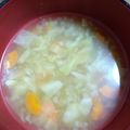 クック00Q0QZ☆'s cooksnap of when they made 鶏むね肉と春雨と卵のあんかけスープ.