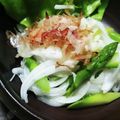 まぶたん's cooksnap of when they made 新たまねぎとアスパラのサラダ.