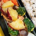 クックK3DI0Y's cooksnap of when they made 鮭とさつまいものハニーマスタードマヨ炒め.
