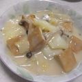 きらり流れ星's cooksnap of when they made 厚揚げと白菜のホワイトシチュー☆.