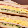 chimitan's cooksnap of when they made 薄焼き玉子サンドイッチ.