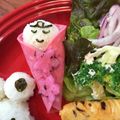 こつゆ514's cooksnap of when they made キャラ弁＊おくるみの中の赤ちゃん.