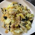 ＭＩ−ＳＡＮ's cooksnap of when they made キャベツと海苔チーズの和え物*.