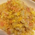 ディナーカレー's cooksnap of when they made ハムと卵のパラパラチャーハン.