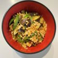 cocolatte♪'s cooksnap of when they made 簡単！でも美味しい！麻婆茄子とピーマン.