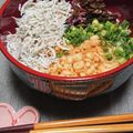 etsukoooo's cooksnap of when they made 簡単朝ごはん♡しば漬けしらす丼.