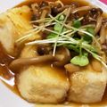 シムちぃ's cooksnap of when they made 豆腐ステーキ　キノコあんかけ.