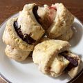 Lirio.'s cooksnap of when they made ★材料③HMで簡単チョコクロワッサン★.