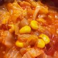 まきSU3LAH☆'s cooksnap of when they made ♥白菜のトマト缶煮♥.