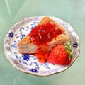 ひさピー's cooksnap of when they made いちごのチーズケーキ.