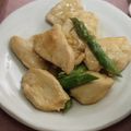 nagomi＊'s cooksnap of when they made 鶏むね肉とアスパラの甘辛炒め.