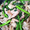 ytma's cooksnap of when they made 【農家のレシピ】菜の花と豚肉の炒め物.