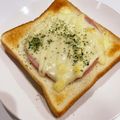 スージー＆ジル's cooksnap of when they made ハムチーズトースト.