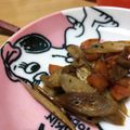 Sac’HiNa's cooksnap of when they made 自然栽培 魁白肌ゴボウの煮しめ.