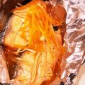 団子三兄弟➕姫のママ's cooksnap of when they made 塩鮭ときのこのバタぽんホイル焼き.