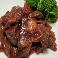 可愛的羊羊's cooksnap of when they made 超簡単☆牛肉赤ワイン煮込み.