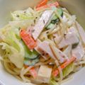 mamida_'s cooksnap of when they made 柚子胡椒マヨでサラスパ。.
