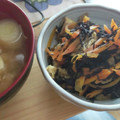 ビギナーえい's cooksnap of when they made ひじき煮☆簡単.