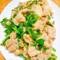 プー♡'s cooksnap of when they made とっても簡単♪豚バラ肉とニラ炒め。.