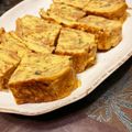 マックスの母's cooksnap of when they made 混ぜて焼くだけ！なめたけ入り玉子焼き.