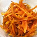 kbmm's cooksnap of when they made にんじんのオイスター★きんぴら.