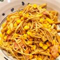 ★エト★'s cooksnap of when they made ★えのき&コーン&ベーコンのバター炒め★.