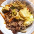 lazy8's cooksnap of when they made フライパンでジンギスカン.