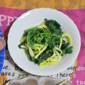 mmameco's cooksnap of when they made 菜の花とカニカマの柚子ポン酢和え.