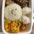 さゆゆゆこ's cooksnap of when they made メリーズの白うさぎちゃん＊キャラ弁.