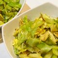 ajyuly's cooksnap of when they made キャベツの卵とじ.