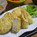 taruママ's cooksnap of when they made お宿メニューを再現。蓮根の青海苔天ぷら.