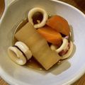 ぴーふらわー's cooksnap of when they made いかと大根の煮物.