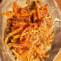 maezuchu's cooksnap of when they made 人参としらたきの明太子和え.