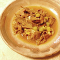 yesmama's cooksnap of when they made 椎茸の旨味で☆豚バラとごぼうの卵とじ丼.