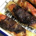 冷蔵庫レスキュー隊's cooksnap of when they made ビールに最高☆もち餅明太子スティック春巻.