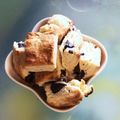 はる1234's cooksnap of when they made トースターでちょこっとミニチョコスコーン.