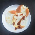黒豆丸's cooksnap of when they made グリル汚れ無い！餃子の皮ソースせんべい.
