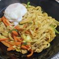 しらたまこむぎ's cooksnap of when they made カレー焼きうどん♪.
