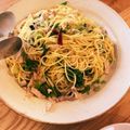 さいとうたなか's cooksnap of when they made 【簡単】豚肉とわさび菜のやみつきパスタ.