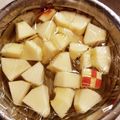 まーさんれなさん's cooksnap of when they made お弁当に！塩水を使わず変色しないリンゴ♪.