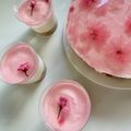 ももぱち's cooksnap of when they made ✿桜のレアチーズムースケーキ✿.