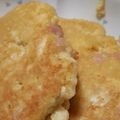 yuipuku's cooksnap of when they made 長ネギと紅生姜のふわふわ豆腐入りお焼き.