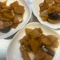 にこちゃんち's cooksnap of when they made フライパンで簡単ぶり大根.