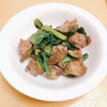 ★ぴよぴよ501★'s cooksnap of when they made 貧血改善❗レバーと小松菜で中華炒め.