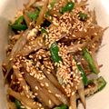 amizo99's cooksnap of when they made 簡単♪ピーマンとごぼうの牛丼.