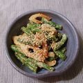 メイプル⌘'s cooksnap of when they made いんげんとちくわの焼肉のたれマヨサラダ.